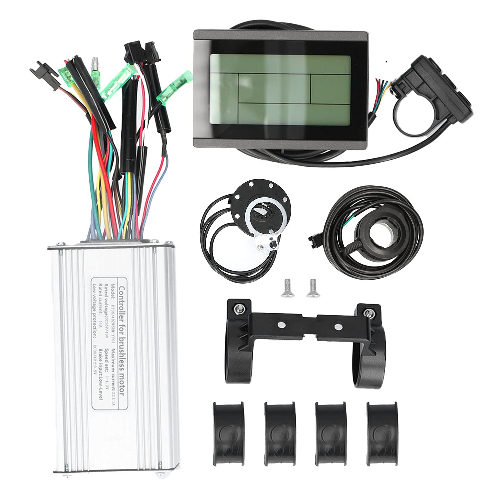VGEBY 36V/48V 500W Electric Bike Conversion Kit with KT-LCD3 Display - Motor Controller for E-Bike DIY Upgrade - Perfect for Commuting, Off-Road & Urban Riding