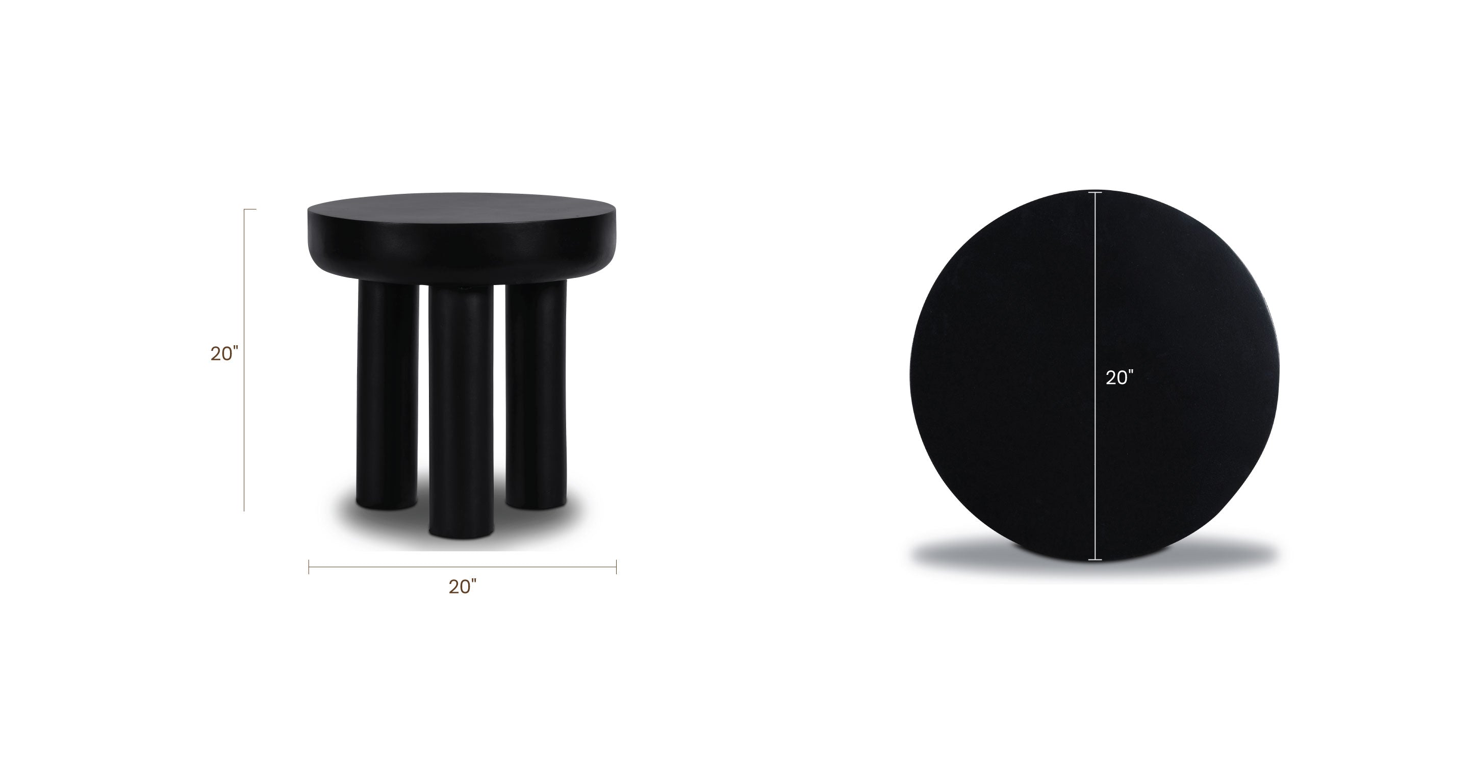 Stylish Markham Side Table - Modern End Table for Living Room, Bedroom & Office - Perfect for Coffee, Books & Décor