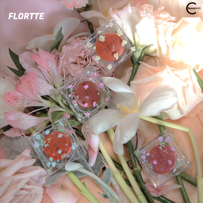 FLORTTE Narcissism Series Multi-Use Blush Balm - Creamy Cheek & Lip Tint for Natural Flush - Perfect for Everyday Makeup & On-The-Go Touch Ups