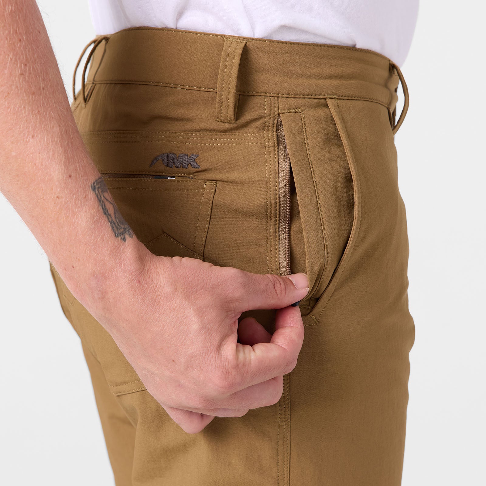 Rover Hybrid Pants for Men - Lightweight, Water-Resistant & Breathable Outdoor Hiking & Travel Pants