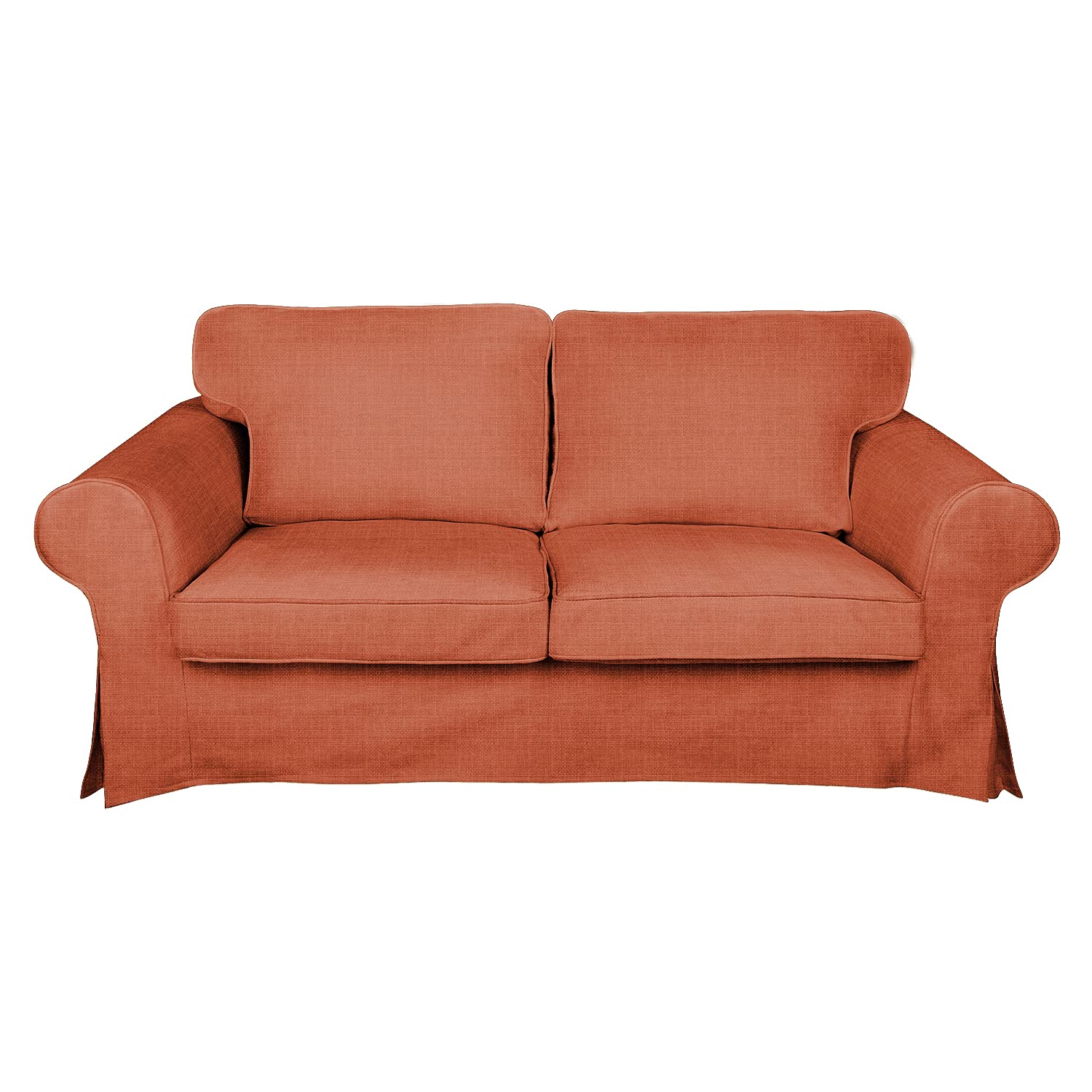 EKTORP Loveseat Slipcover for IKEA Sofa - Washable Stretch Couch Cover Only (T-24) - Perfect for Living Room, Family Room & Home Decor Protection