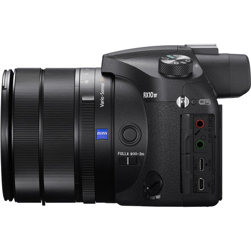 Sony DSC-RX10M4 Digital Camera 20.1MP 4K Video 24-600mm Zoom Lens - Perfect for Travel, Wildlife & Sports Photography