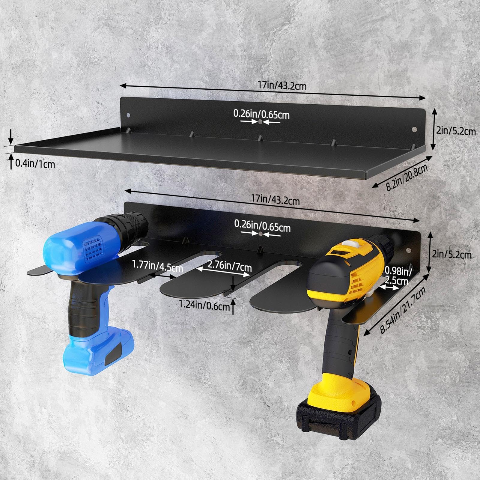 Garage Wall Organizer - Heavy-Duty Steel Workshop Storage System for Tools & Equipment, Perfect for Garages, Workshops, and Home DIY Spaces