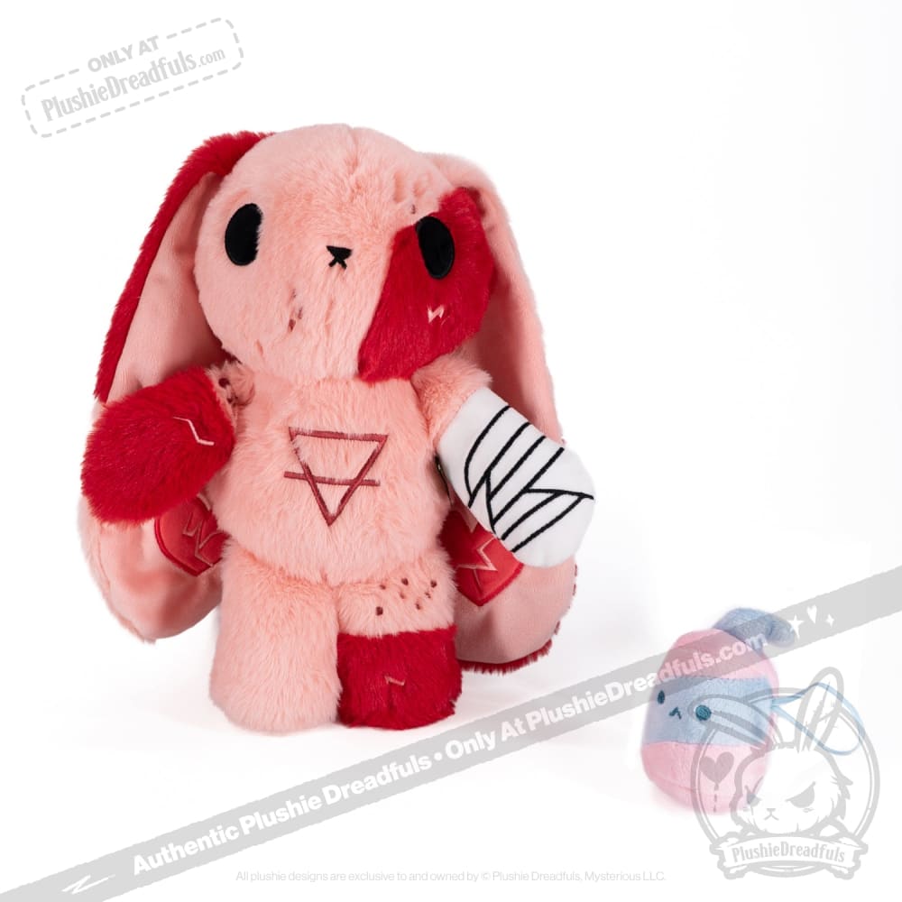 Plushie Dreadfuls Eczema Stuffed Animal - Soft Plush Toy for Kids with Skin Conditions, Comfort Companion for Eczema Awareness & Sensory Play