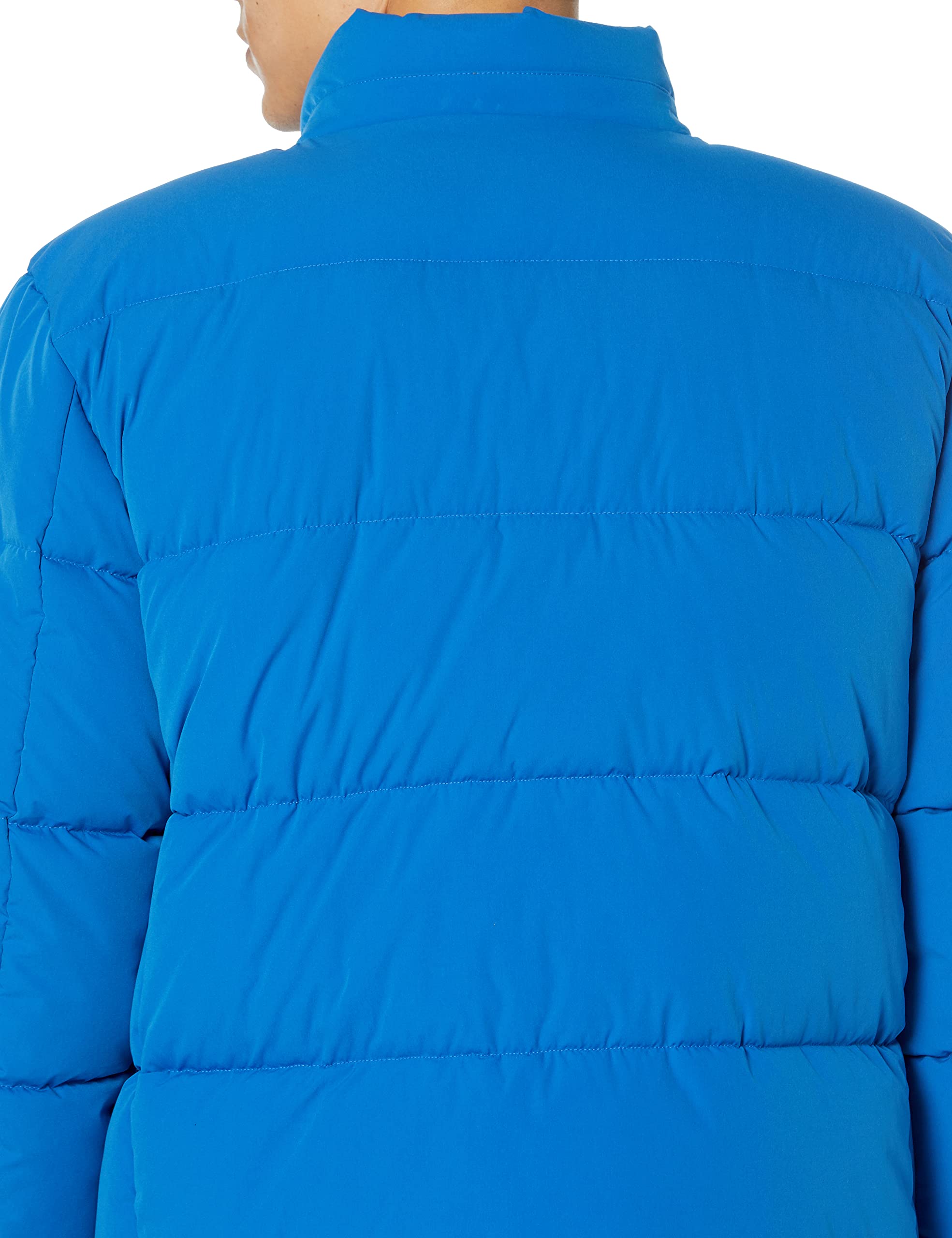 Amazon Essentials Men's Hooded Long Puffer Coat - Winter Warm Jacket for Cold Weather, Lightweight Water-Resistant Outdoor Parka - Perfect for Snow, Hiking & Daily Commute