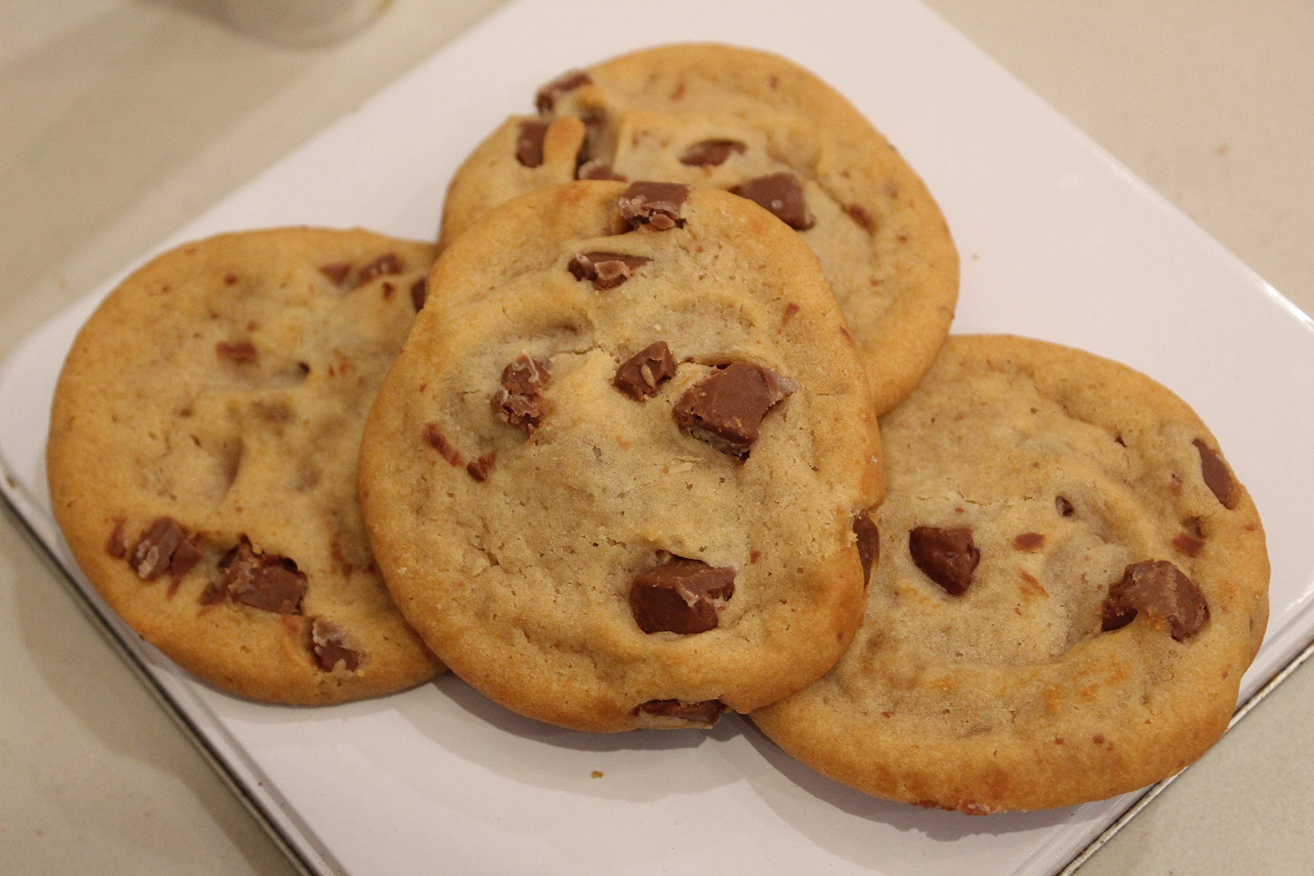 Fresh Baked Chocolate Chip Cookies in Gift Tins - 8 Pound Bulk Size | Authentic Homemade Cookies by Gimmee Jimmy's - Perfect for Thank You Gifts, Corporate Events & Holiday Present