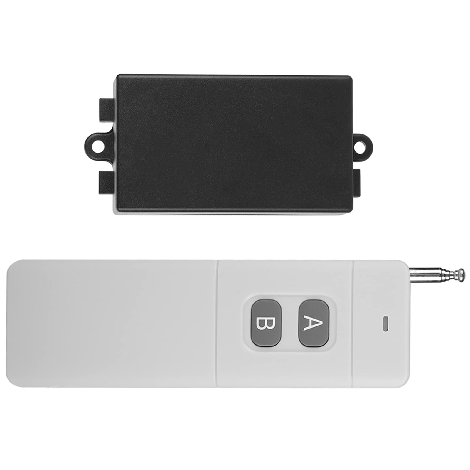 12V 2CH Wireless Remote Control Switch System with 3km Range - Transmitter & Receiver for Lights, TV, Motor, Fan, Camera | Home Automation & Smart Device Control