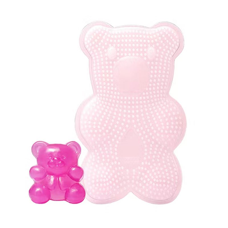 Beautyblender Sweetest Blend Bear Necessities Cleansing Set - 3-Piece Makeup Sponge & Cleanser Kit for Flawless Application & Easy Cleaning | Perfect for Travel & Professional Makeup Artists