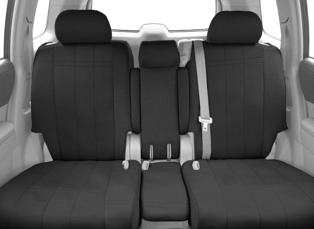 **CalTrend EuroSport Slip-On Seat Covers for 2009-2012 Dodge/Ram 1500-5500 - Waterproof, UV-Resistant, Perfect Fit (40/20/40 Split Bench, Light Grey) - 2-Year Warranty | Ideal for Outdoor Adventures, Work Trucks & Daily Commutes**