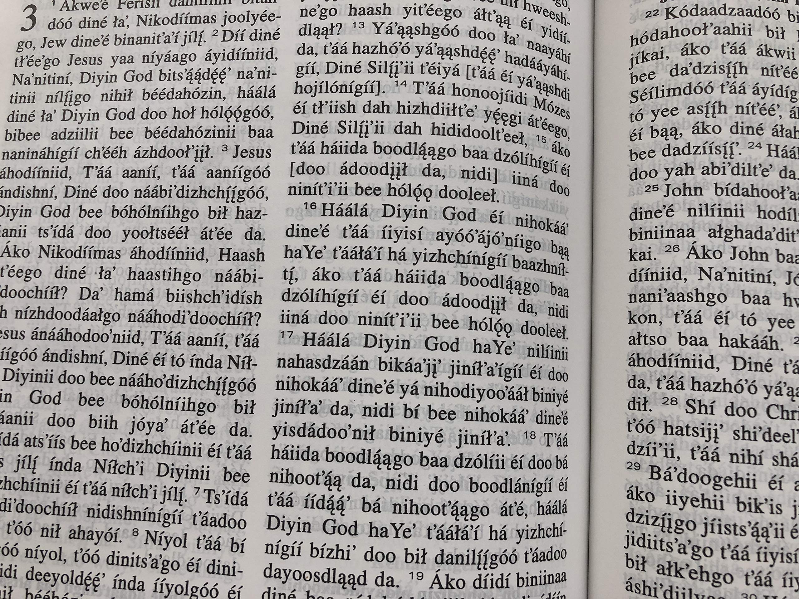 Navajo Bible - Diyin God Bizaad - Authentic Native American Scripture for Spiritual Study, Church Services & Cultural Preservation