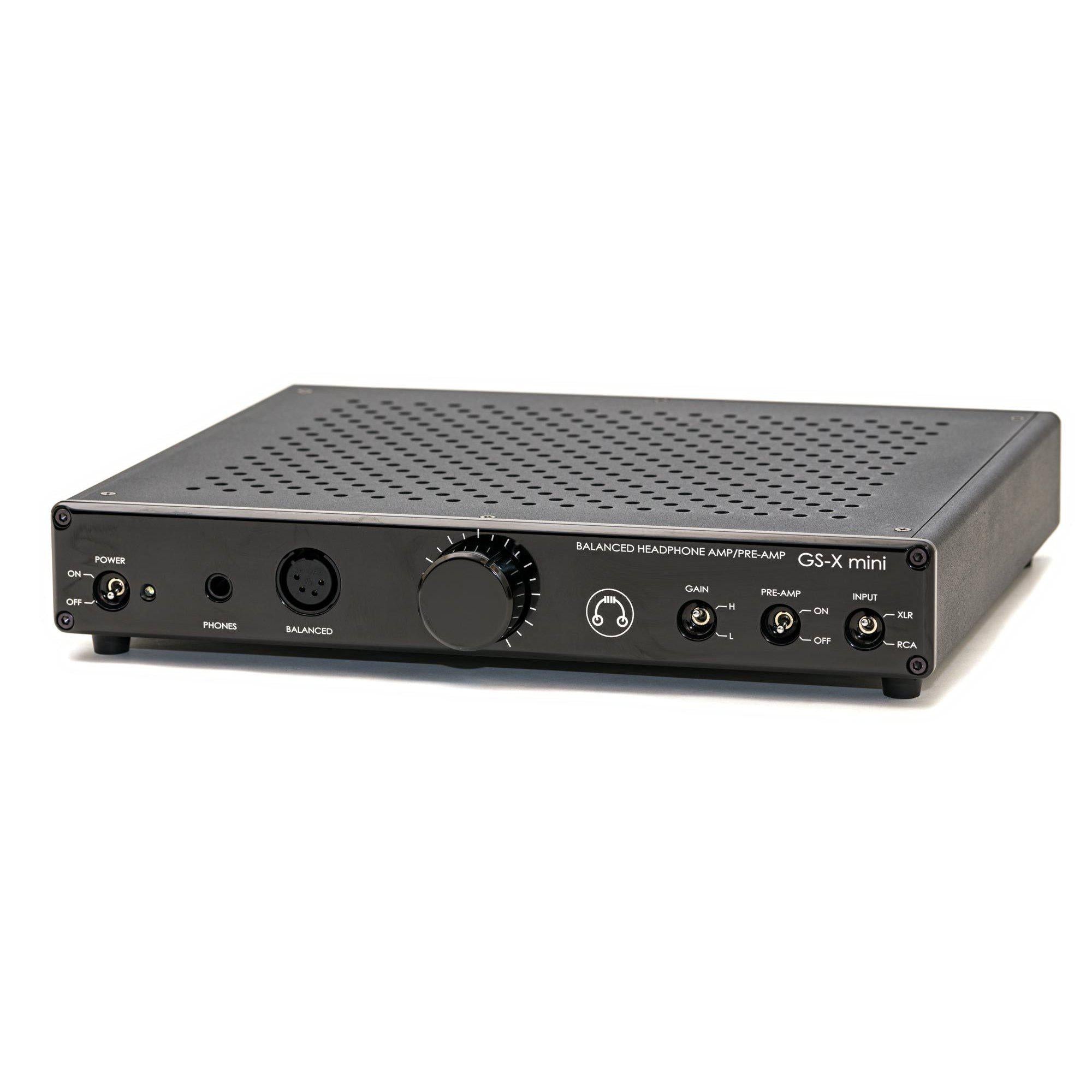 Premium HeadAmp GS-X Mini Balanced Headphone Amplifier & Preamp - High-Fidelity Audio for Studio, Home Theater & Audiophile Listening