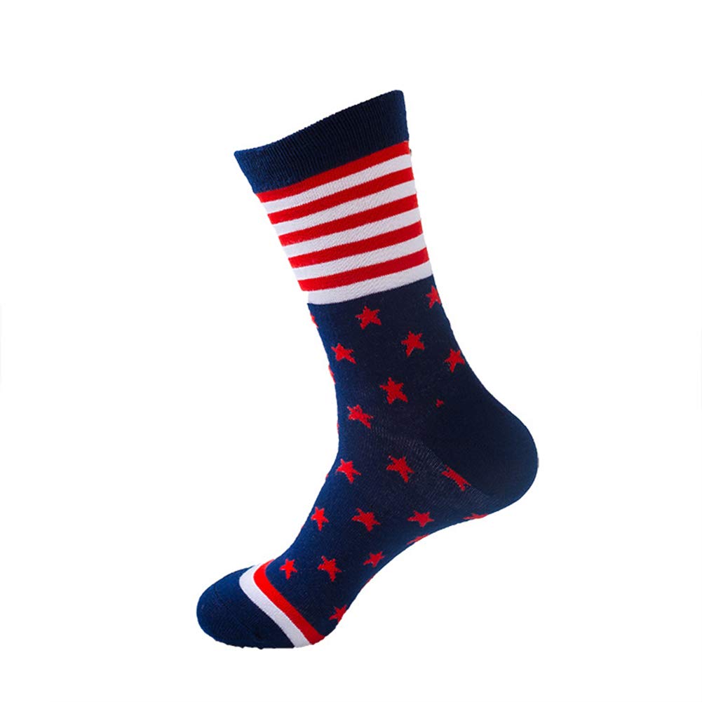 Trump 2020 Socks for Men & Women - Patriotic Keep America Great Novelty Socks - Combed Cotton Athletic Socks for Running, Sports & Political Events