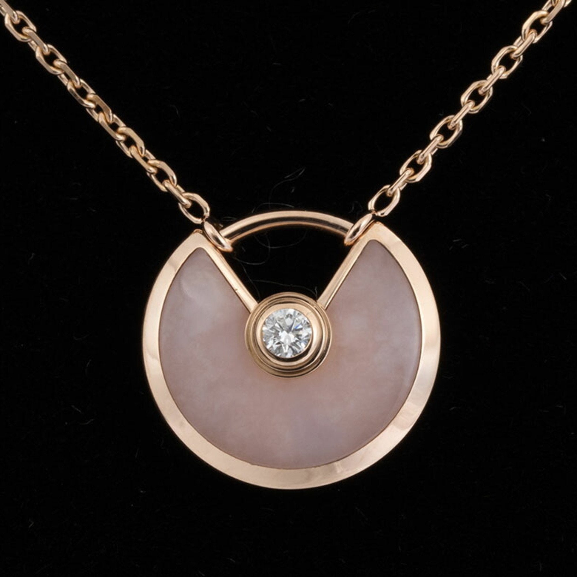Cartier Rose Gold Pendant Necklace - Elegant Jewelry for Women | Perfect Gift for Anniversary, Valentine's Day & Special Occasions