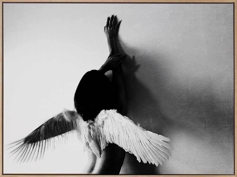 Earth Angel Canvas Art Print - Beautiful Wall Decor for Home, Office & Gifts - Perfect for Living Room, Bedroom & Nursery Decor