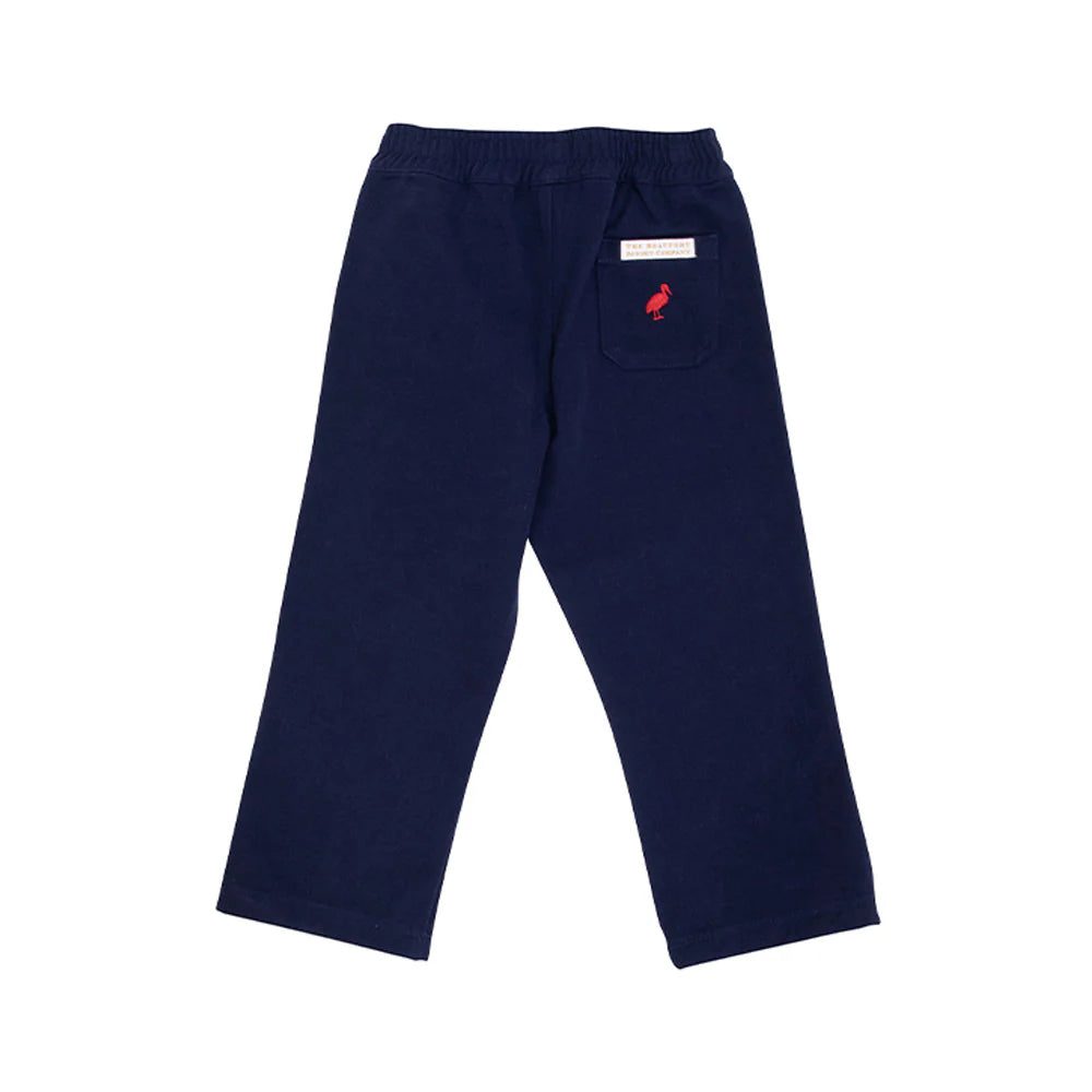 Beaufort Bonnet Sheffield Pants for Men - Classic Nantucket Navy Blue Trousers | Comfortable & Stylish Casual Wear for Work, Travel & Outdoor Activities