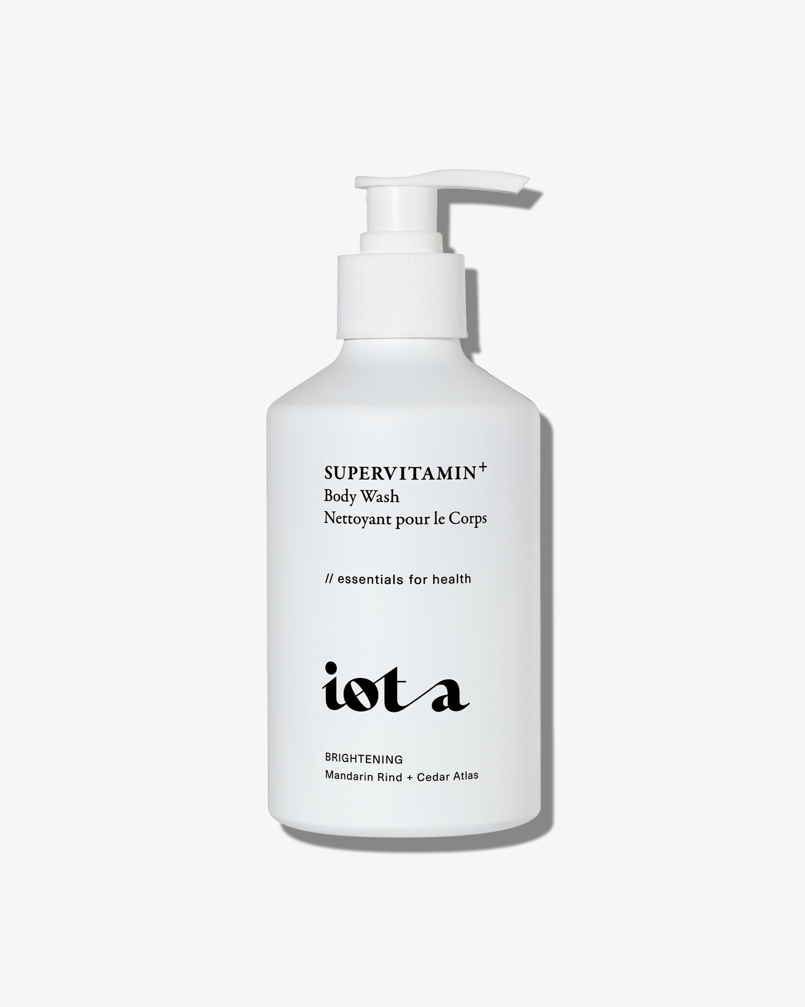 Supervitamin Body Wash with Brightening Benefits - Hydrating & Glowing Skin for Daily Shower & Spa Use