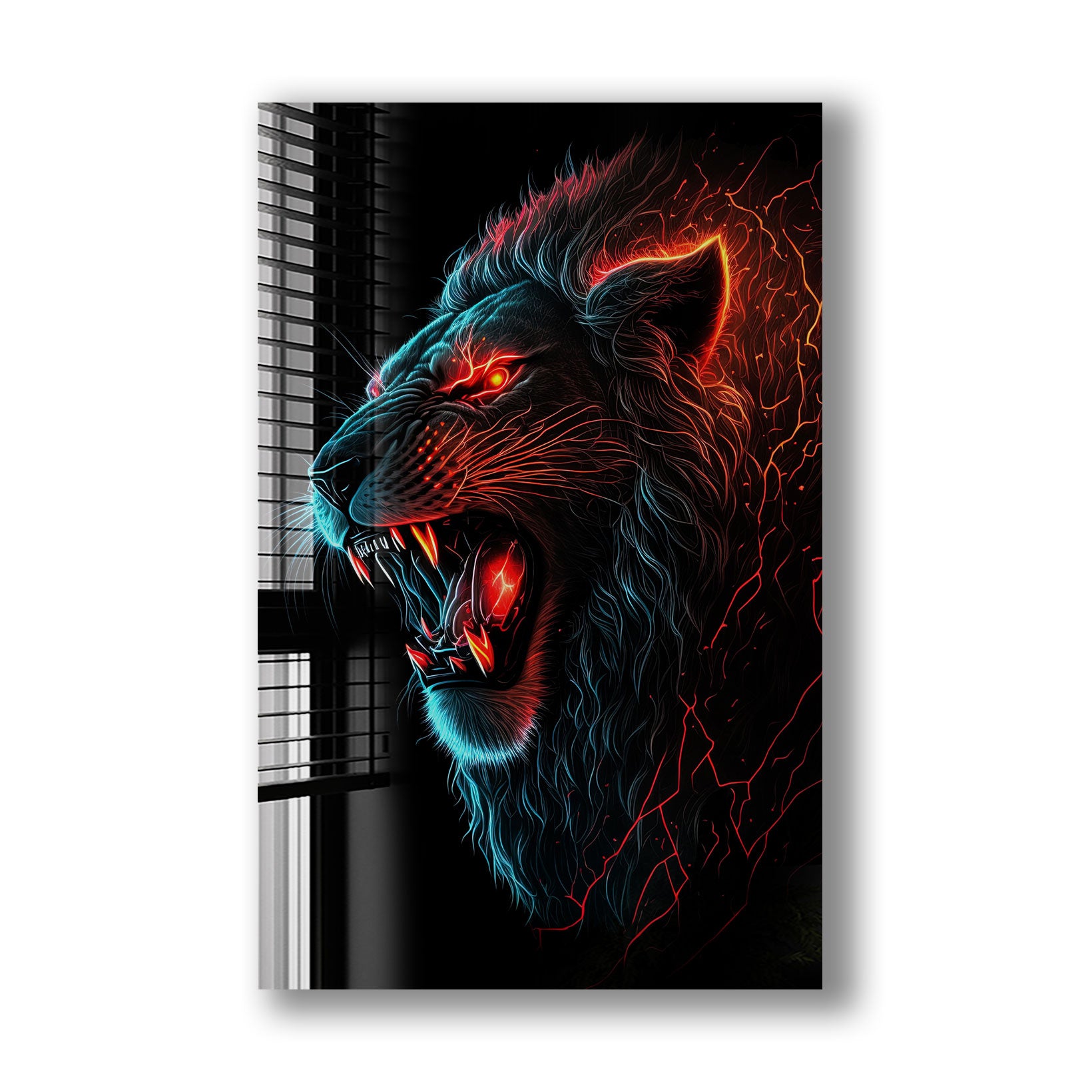 Lightning Lion - Premium LED Flashlight for Camping, Hiking & Emergency Use - Bright, Durable & Waterproof Outdoor Light
