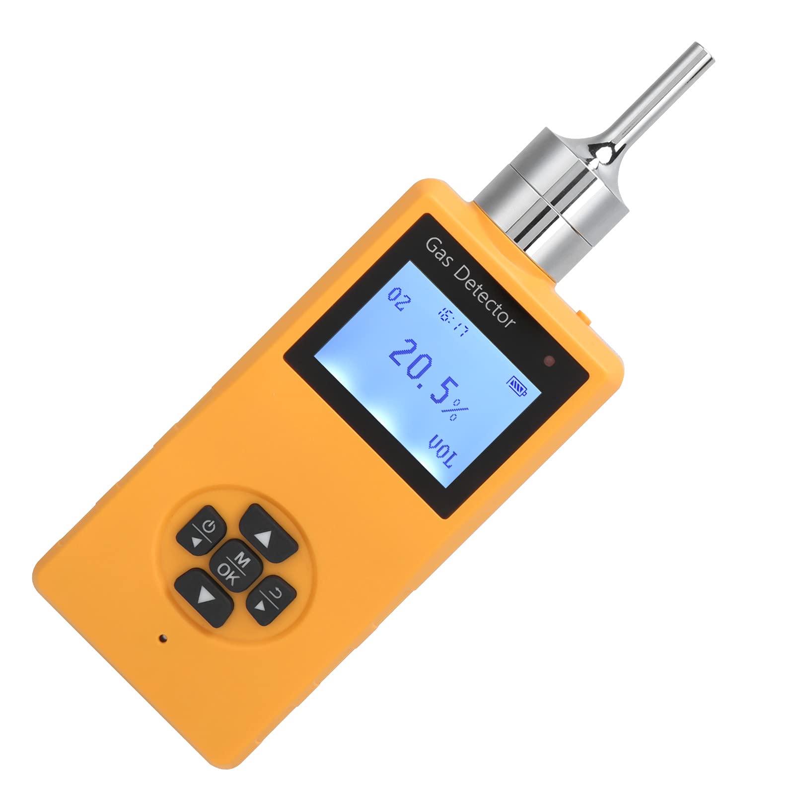 Oxygen Detector - Portable Oxygen Tester with Data Cable for Chemical & Petroleum Industry | Meets European Standards | Ideal for Lab Testing, Industrial Safety & Environmental Monitoring