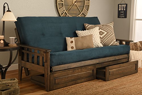 With Drawers, Frame and Navy Matt