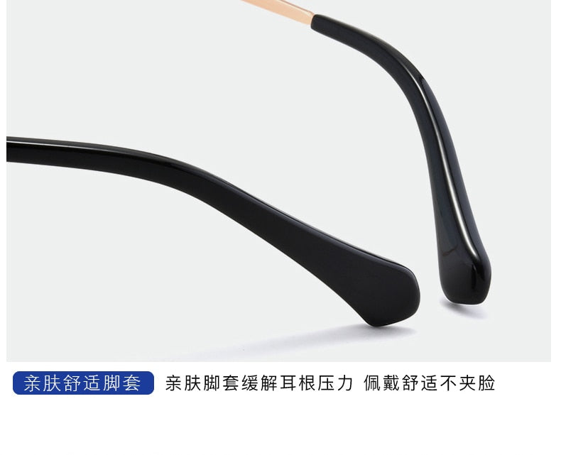 Bclear N2256 Men's Double Bridge Full Rim Alloy Square Eyeglasses - Stylish Reading Glasses for Work, Driving & Everyday Use