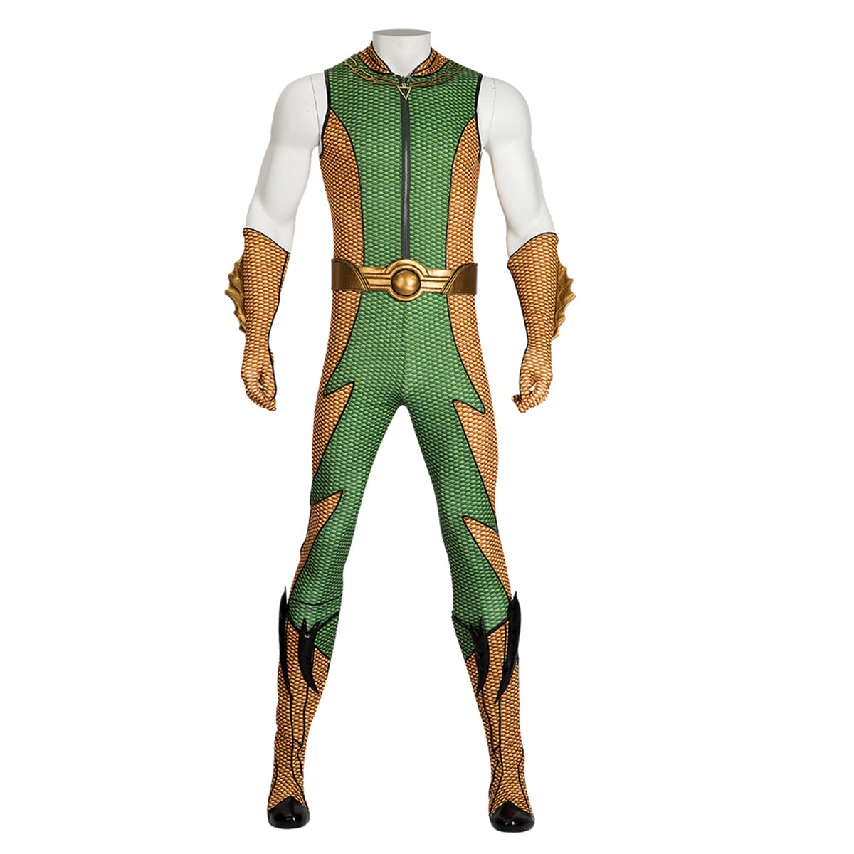 The Deep Cosplay Costume from The Boys Season 1 - Halloween Party Outfit for Men | Superhero Jumpsuit for Comic Con & Cosplay Events