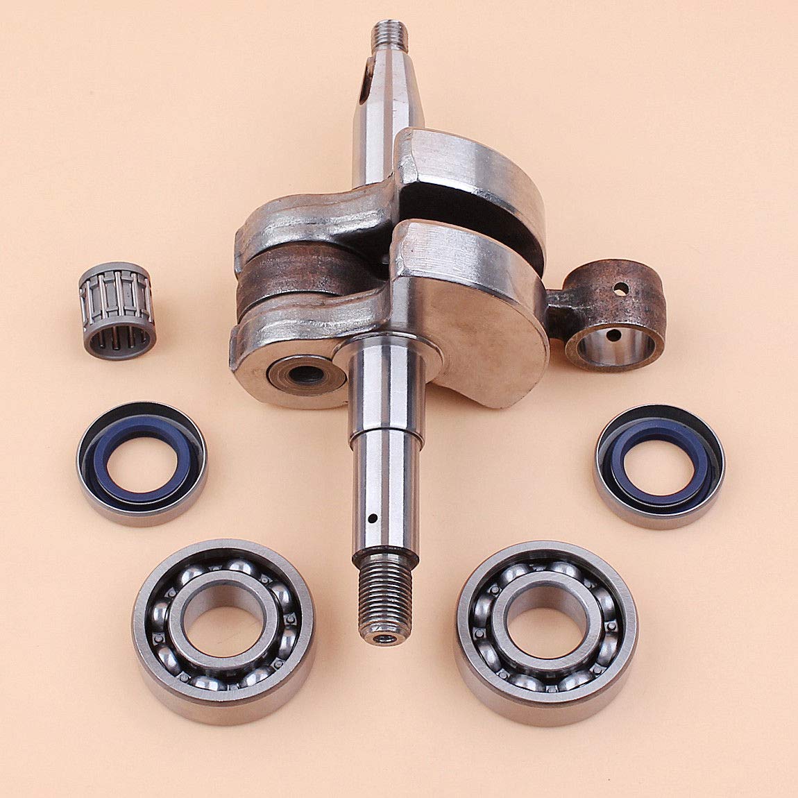 Husqvarna 268 272 XP Chainsaw Replacement Crankshaft Bearings & Oil Seals - Part #503 61 33-71 - Compatible with Professional Logging & Tree Cutting Equipment