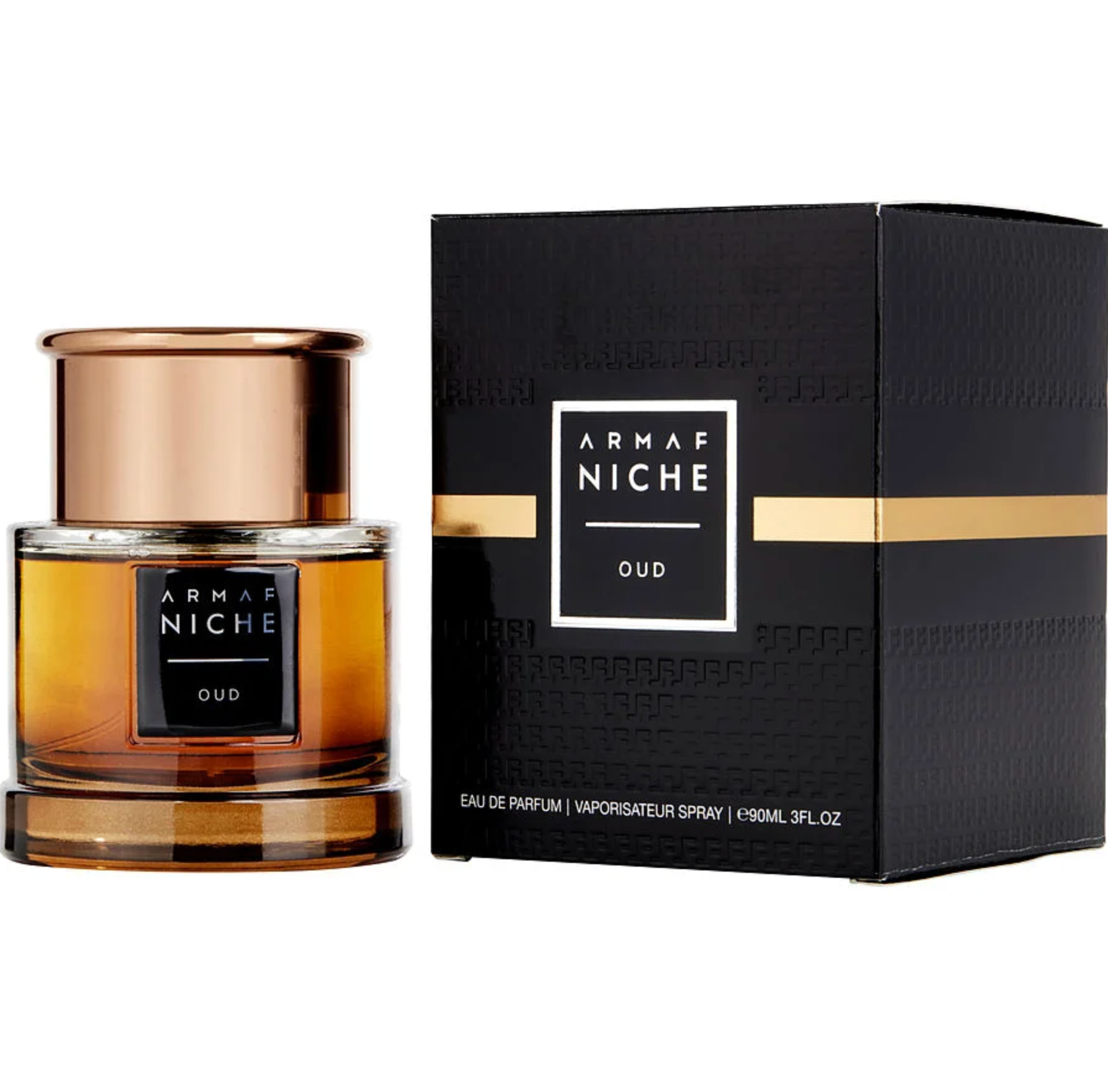 Armaf Niche Oud Eau de Parfum 90ml for Men - Premium Long-Lasting Fragrance Spray (New Packaging) | Perfect for Date Nights, Special Occasions & Evening Wear