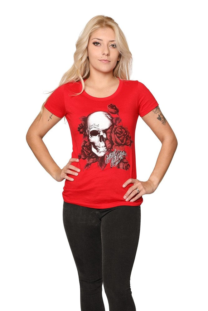 Metal Mulisha Morir Bonita Graphic T-Shirt for Men - Stylish Streetwear Tee for Casual Wear, Skateboarding & Urban Fashion