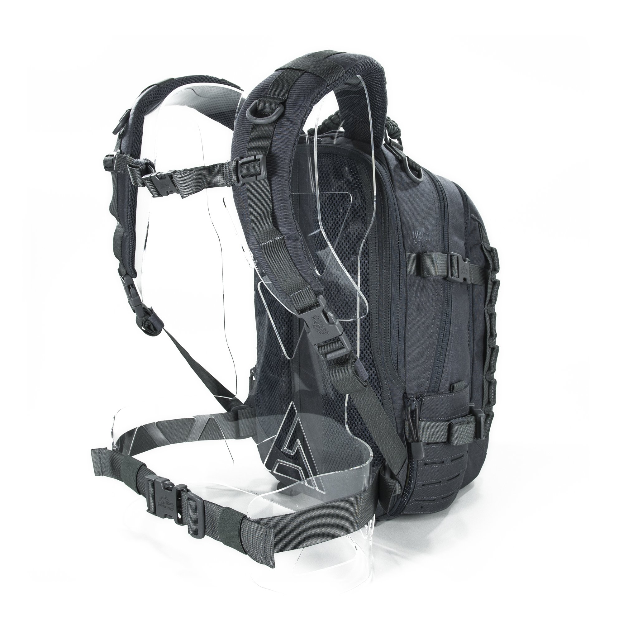 Tactical Backpack Dragon Egg Design - Shadow Grey for Outdoor Hiking, Camping & Military Use