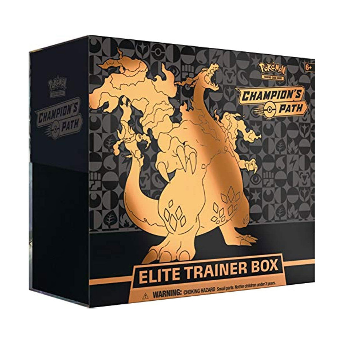 Pokémon Champion's Path Elite Trainer Box ETB - 45 Cards, 10 Booster Packs, Sleeves & Dice | Collectible Trading Card Game for Battles & Tournaments | Perfect for Pokémon Fans & Competitive Players