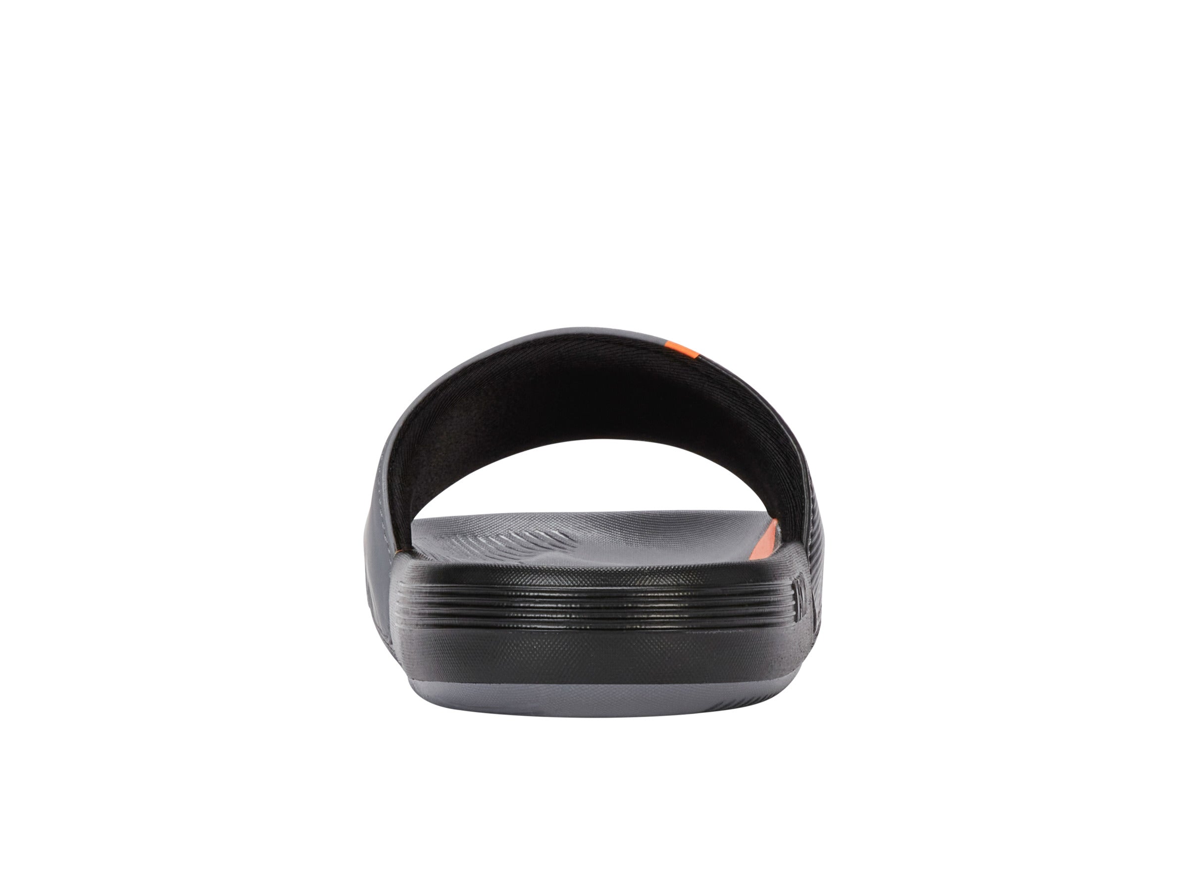 McLaren F1 Team Slide Sandals - 94422 090 M | Anthracite/Black/Papaya Color | Comfortable & Stylish for Casual Wear, Beach, Poolside, and Everyday Use