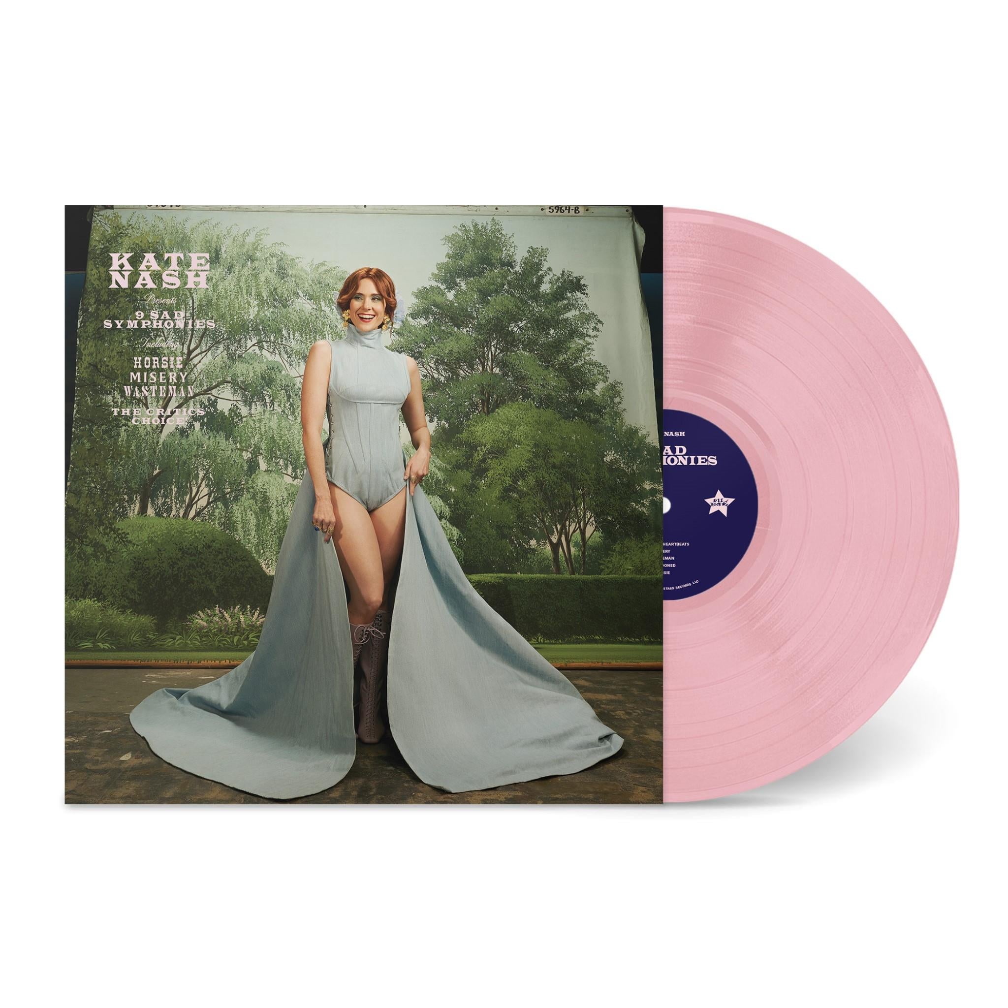 9 Sad Symphonies (Baby Pink Vinyl) - Limited Edition Vinyl Record for Music Lovers | Perfect for Relaxation, Study & Vinyl Collection