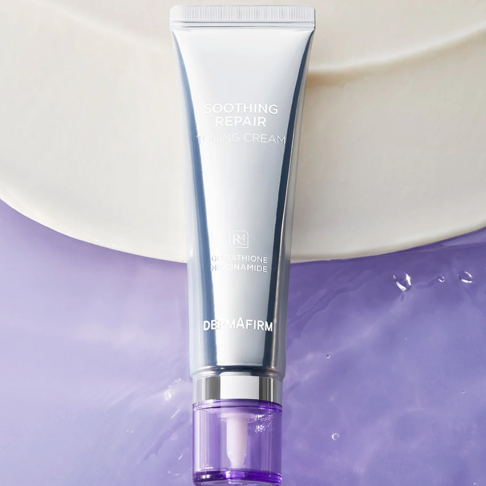 DERMAFIRM Soothing Repair Toning Cream R4 - 50ml Hydrating Facial Moisturizer for Sensitive Skin | Reduce Redness & Improve Skin Texture | Perfect for Daily Skincare Routine & Post-Treatment Care