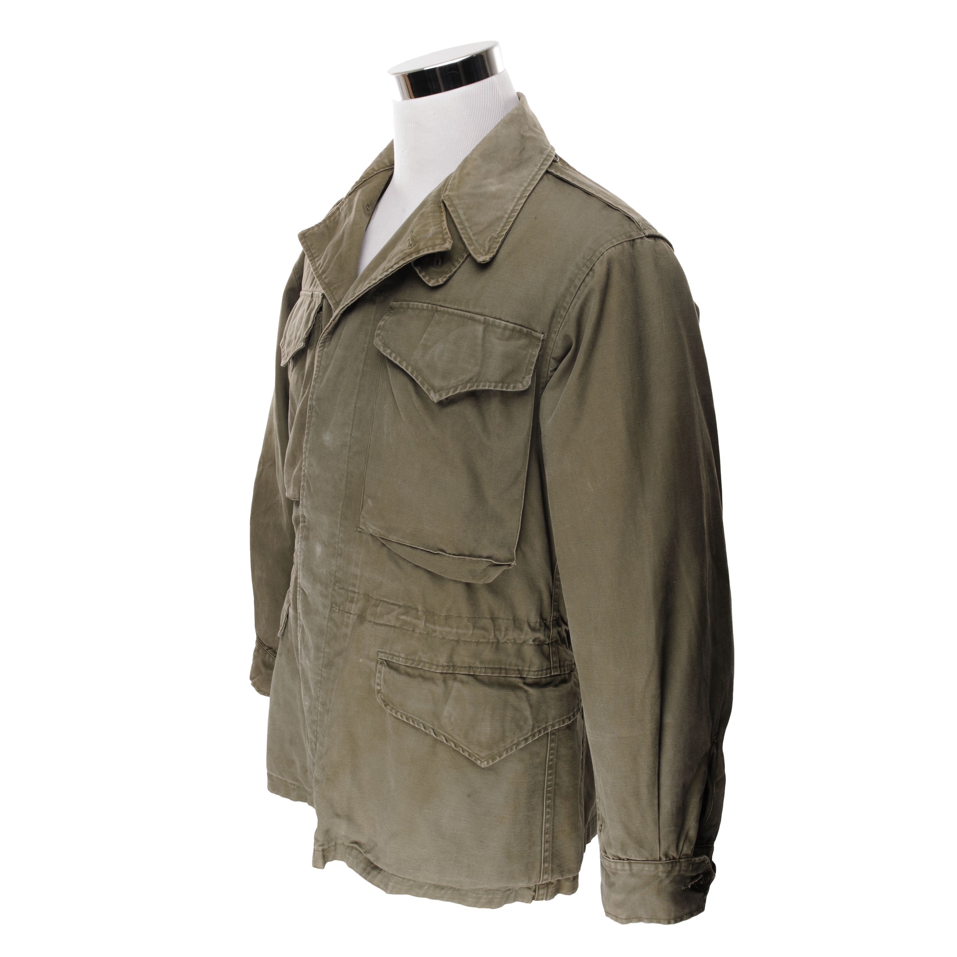 Vintage US Army M50 Field Jacket - Korean War Era 1950s Military Surplus - Size Small Regular - Perfect for Collectors, Reenactments & Outdoor Adventures