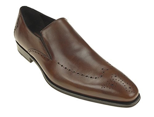 Mezlan 16256 Men's Genuine Leather Dress Loafers - Slip-On Comfort Shoes Size US 10.5 Tan - Perfect for Business Casual, Office Wear & Formal Occasions