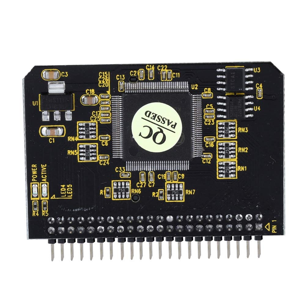 Diyeeni 44-Pin Male IDE to SD Card Adapter Converter - SD/SDHC/SDXC/MMC Memory Card to IDE Adapter for DOS, Windows 98SE/ME/2000/XP/Vista, Mac & Linux - Perfect for Old Computer Upgrades & Data Recovery