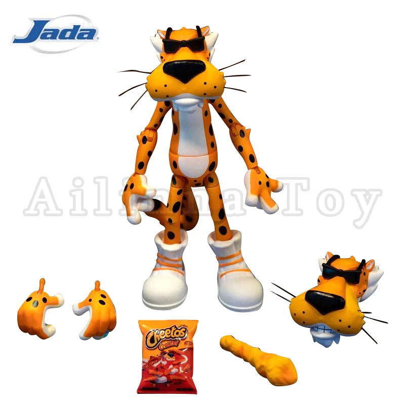 Jada Toys 1/12 Scale 6-Inch Cheetos Chester Cheetah Action Figure - Reissue Collectible for Display & Play | Perfect for Fans, Collectors & Gift Giving