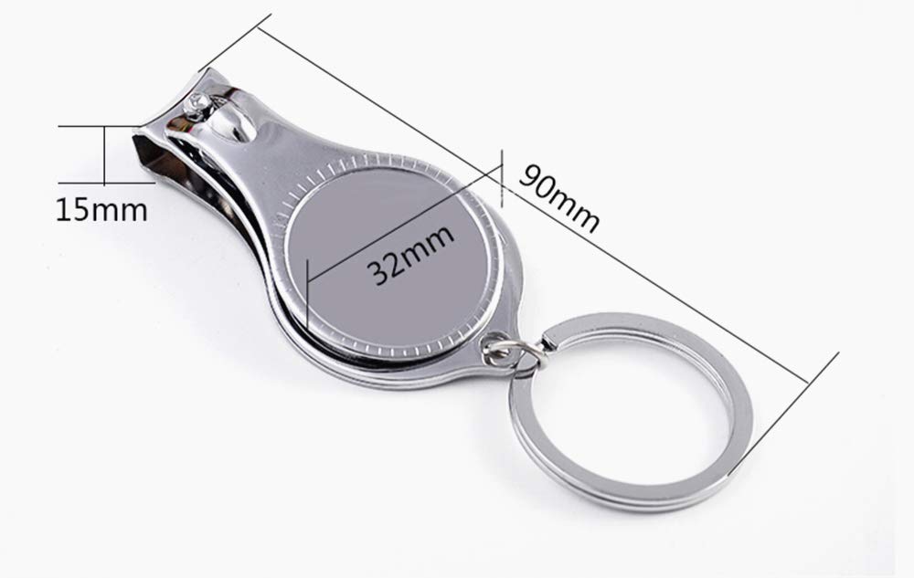 USA Souvenir Multifunctional Keychain with Bottle Opener, Nail Clippers & Backpack Pendant - Perfect for Travel, Camping & Outdoor Adventures
