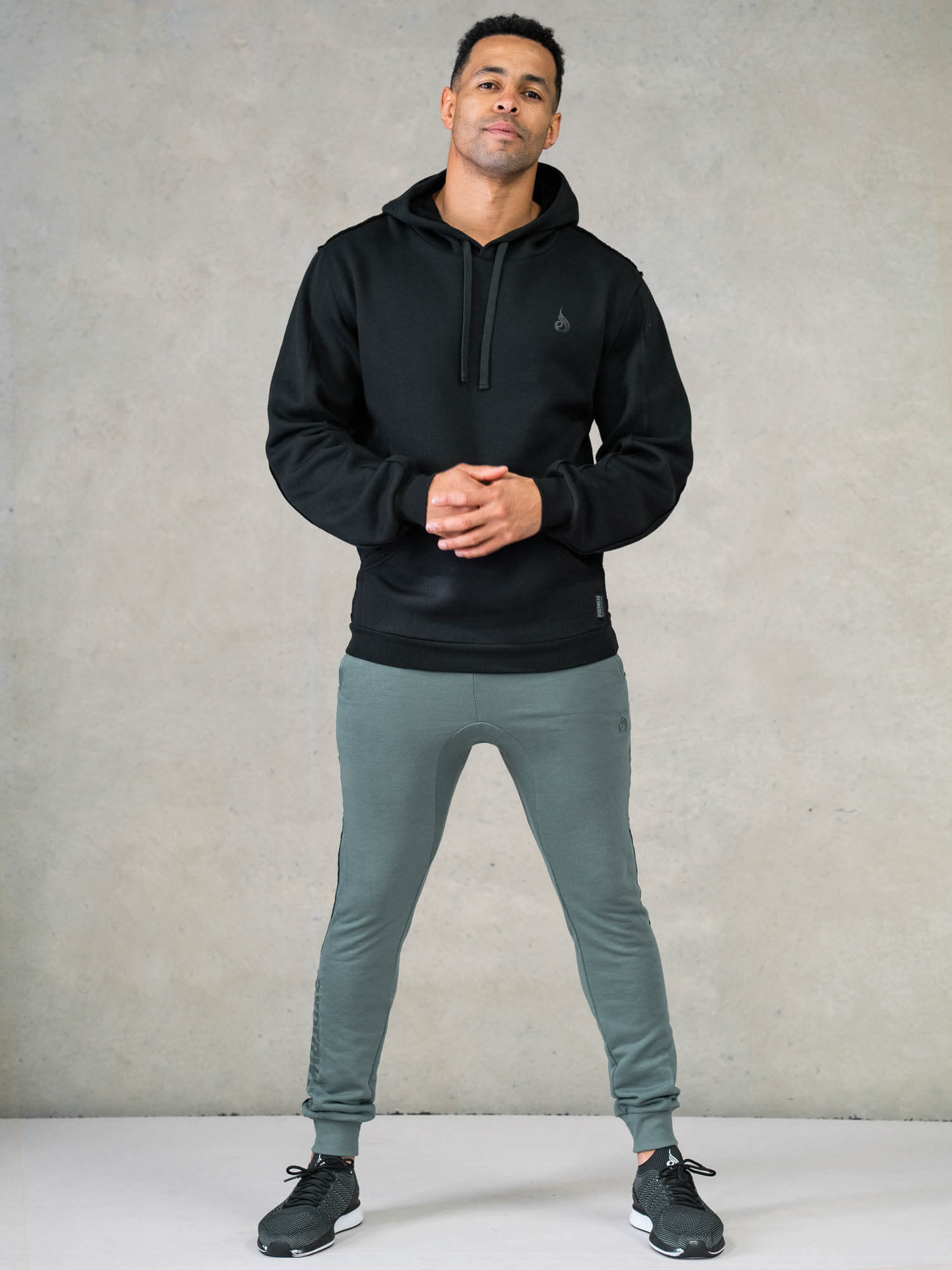 Force Track Pant for Men - Lightweight Stretch Joggers with Pockets, Fern Green - Perfect for Running, Gym Workouts & Casual Wear
