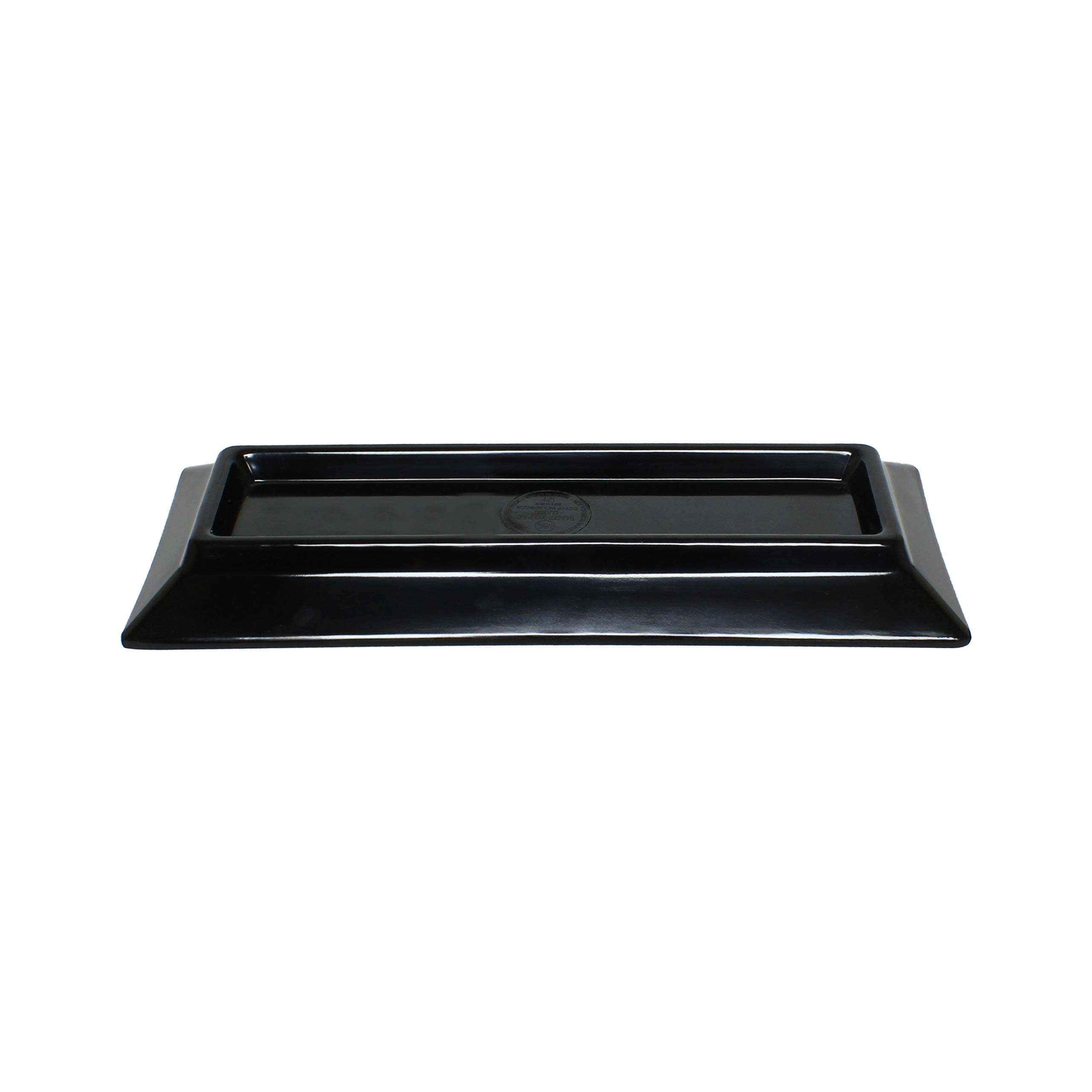 Thunder Group Classic Black Melamine Dinnerware Set - 15
