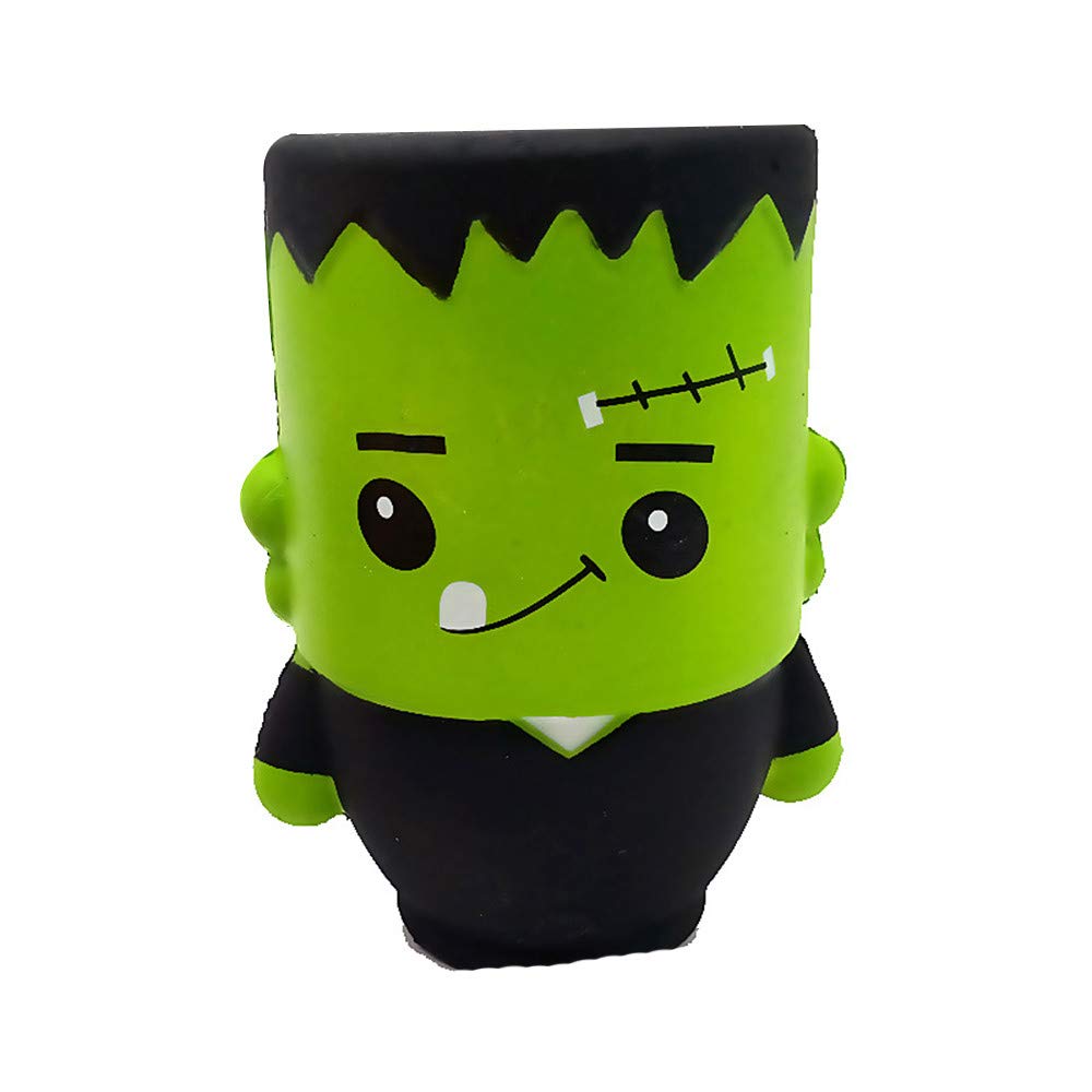 Halloween Wizard Doll Scented Squishy Toy - Slow Rising Stress Relief for Kids, Halloween Party Decorations & Crafts - Perfect for Classroom Celebrations, Trick-or-Treat Gifts and Spooky Home Decor