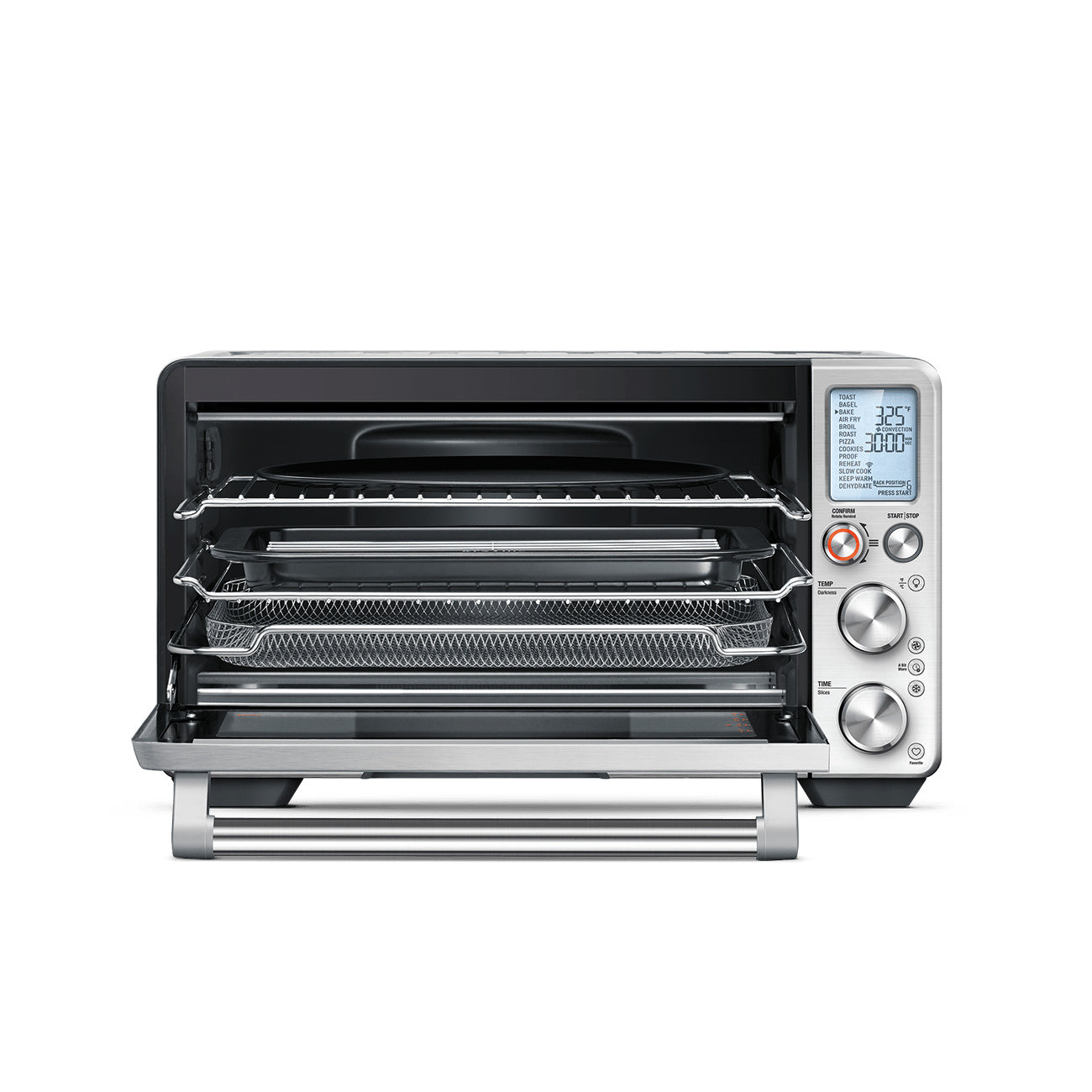 Breville the Joule Oven Air Fryer Pro - Countertop Convection Toaster Oven with Air Fryer Function, Brushed Stainless Steel (BOV950BSS1BCA1) - Perfect for Baking, Roasting & Healthy Air Frying at Home