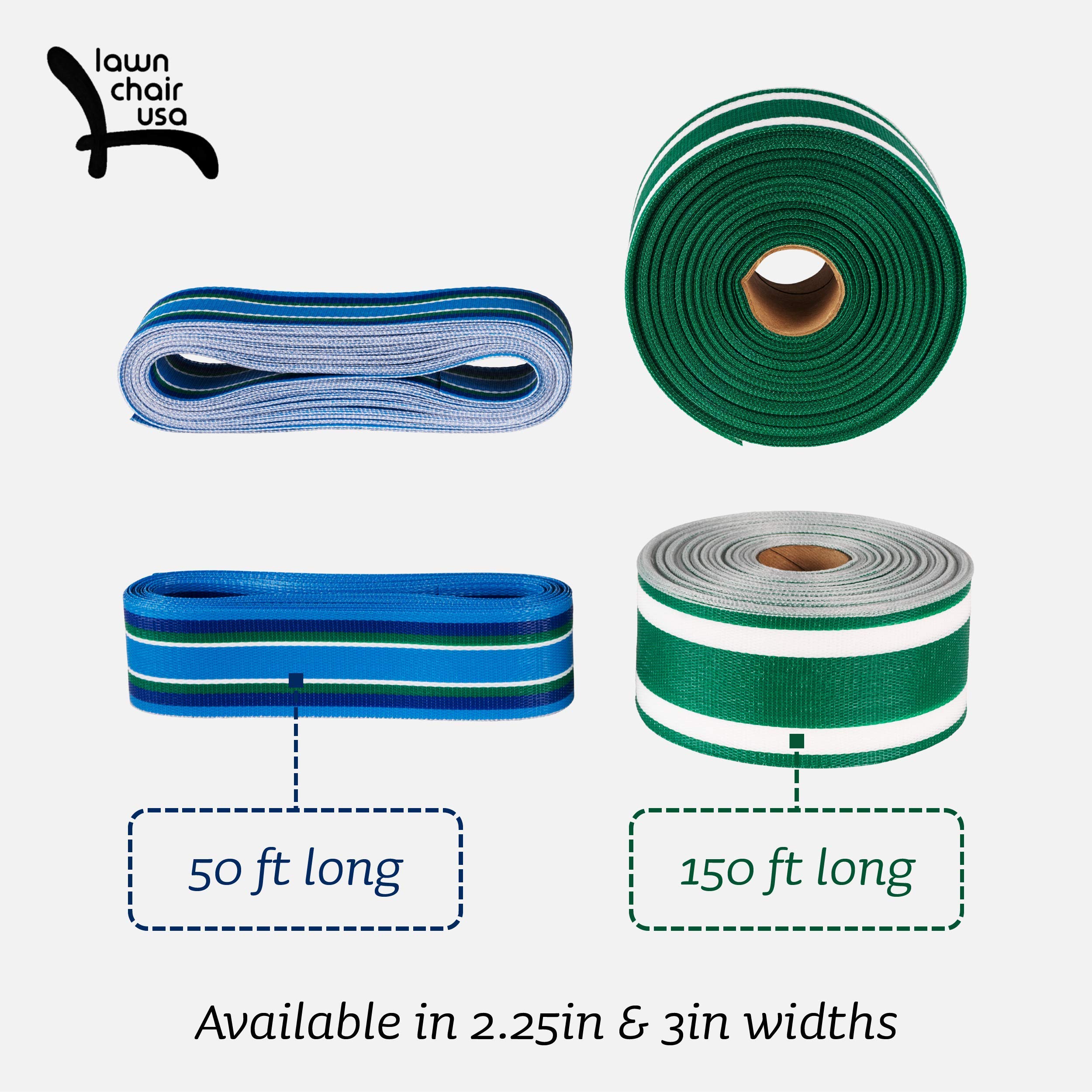 **Replacement Lawn Chair Webbing - 2 1/4