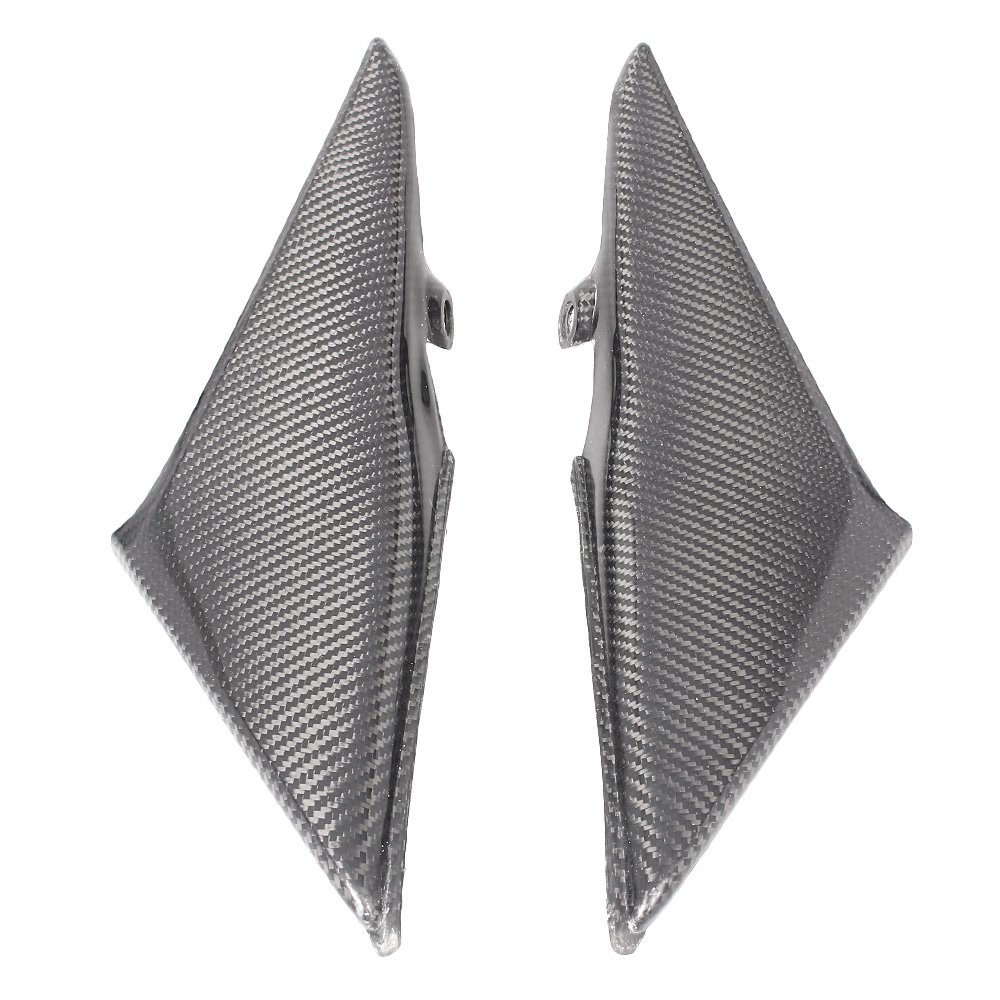 Carbon Fiber Gas Tank Side Trim Insert Cover Panel for Honda CBR600RR F5 (2003-2004) - Motorcycle Accessories for Enhanced Style & Protection - Perfect for Street Riding & Bike Customization
