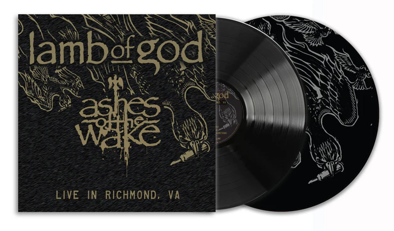 Lamb of God - Ashes of the Wake Live in Richmond Vinyl Record LP | Limited Edition Heavy Metal Music Album for Collectors & Fans | Perfect for Home Listening, Gifts & Music Collections