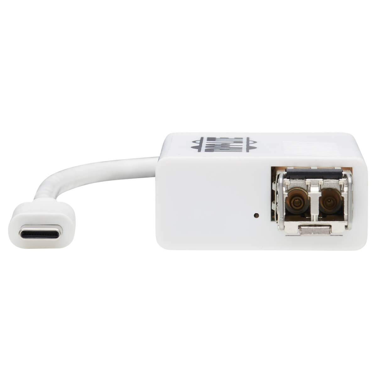 Tripp Lite USB C 3.1 to Fiber Transceiver Gigabit Ethernet Adapter | SMF LC (U436-SMF-1G-LC) | High-Speed Network Connection for Office & Data Centers