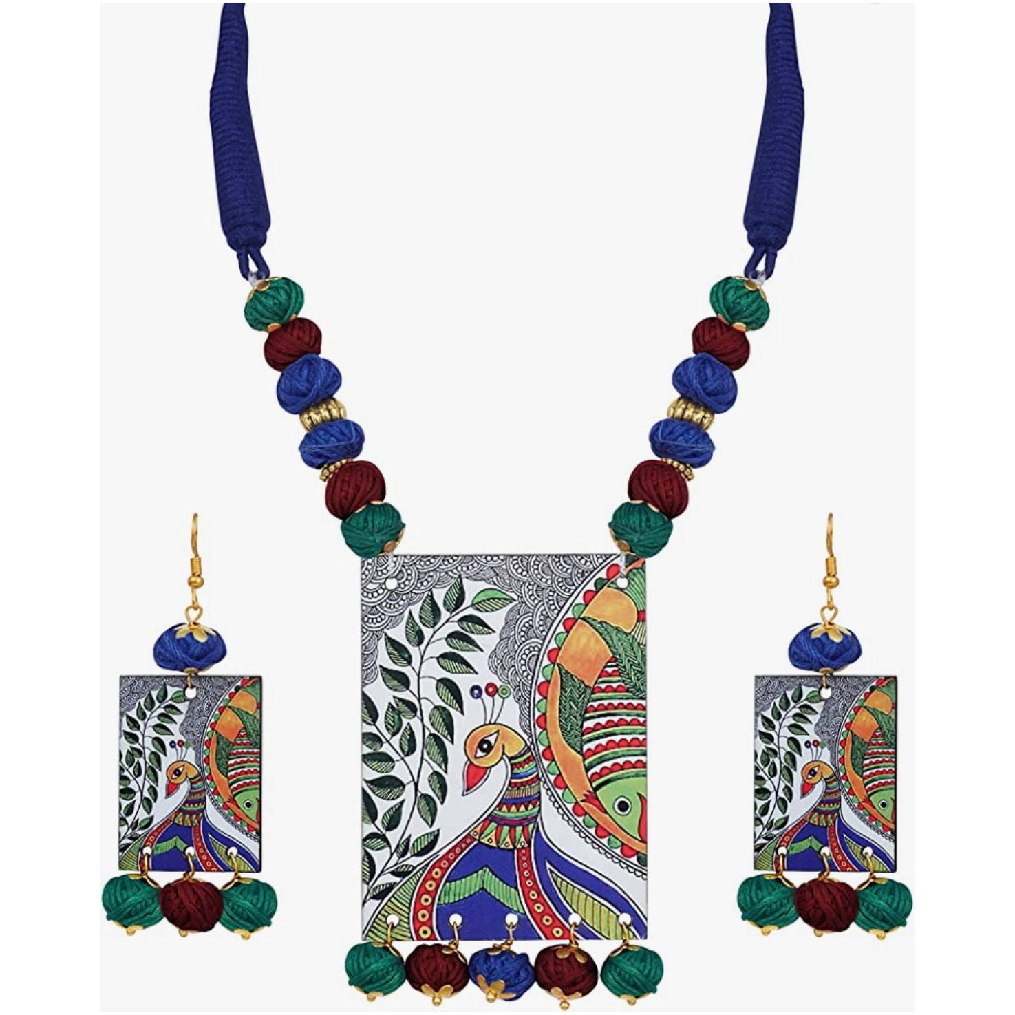 Handmade Sterling Silver Necklace and Earrings Set for Women - Elegant Jewelry Gift for Her, Perfect for Weddings, Anniversaries & Special Occasions