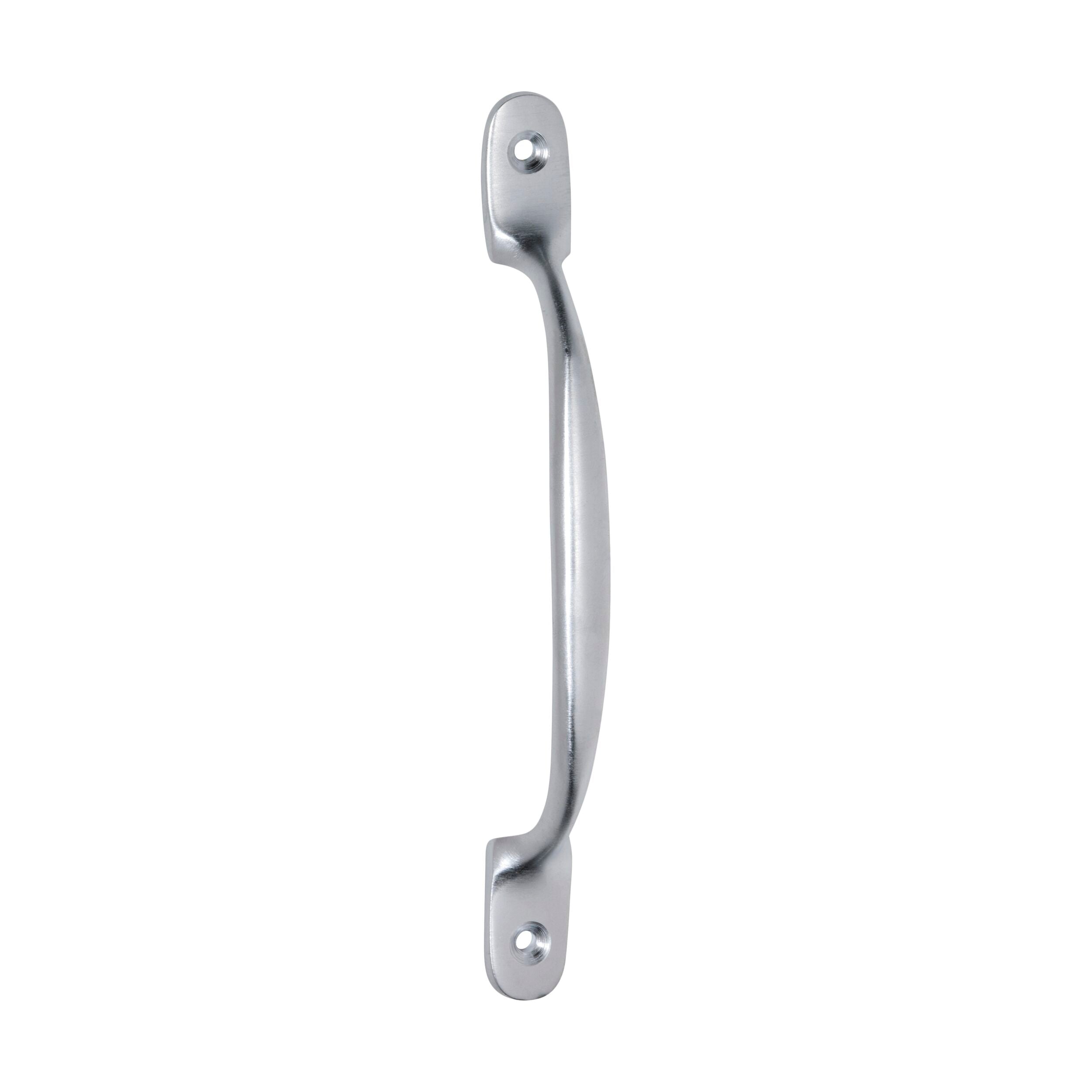 1373 Standard Satin Chrome Pull Handle - 150mm Length x 28mm Projection - Perfect for Cabinet Doors, Drawers & Furniture Hardware