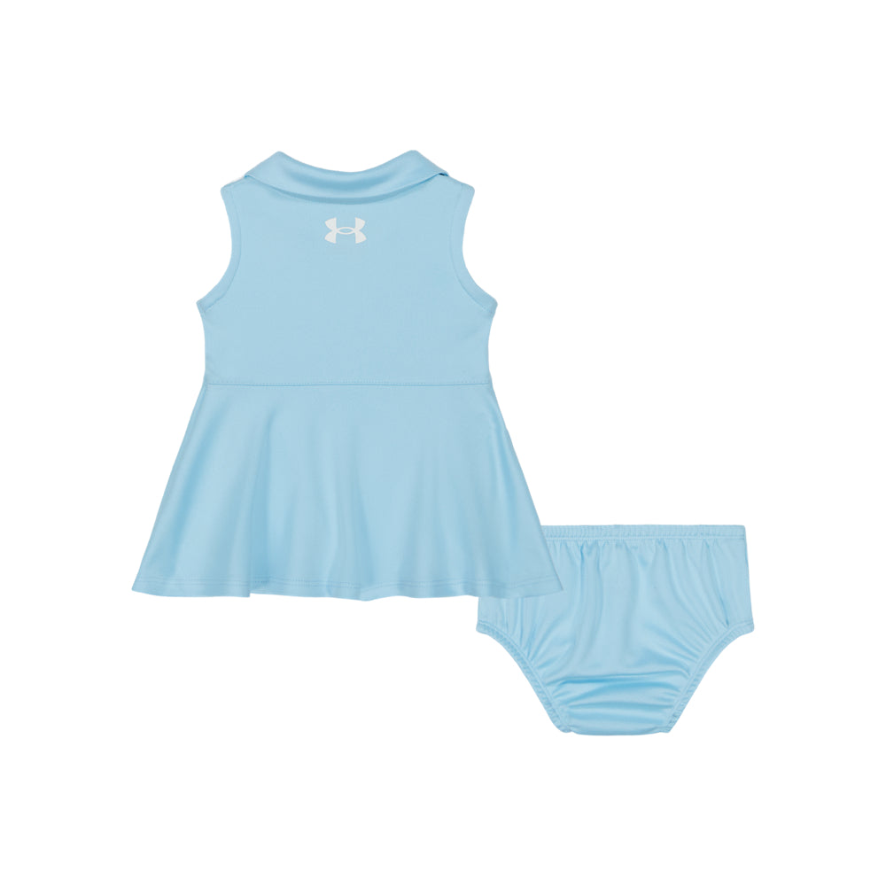 Under Armour Girls' Sleeveless Polo Dress - Breathable Quick-Dry Infant Dress for Active Play, Sports & Casual Wear