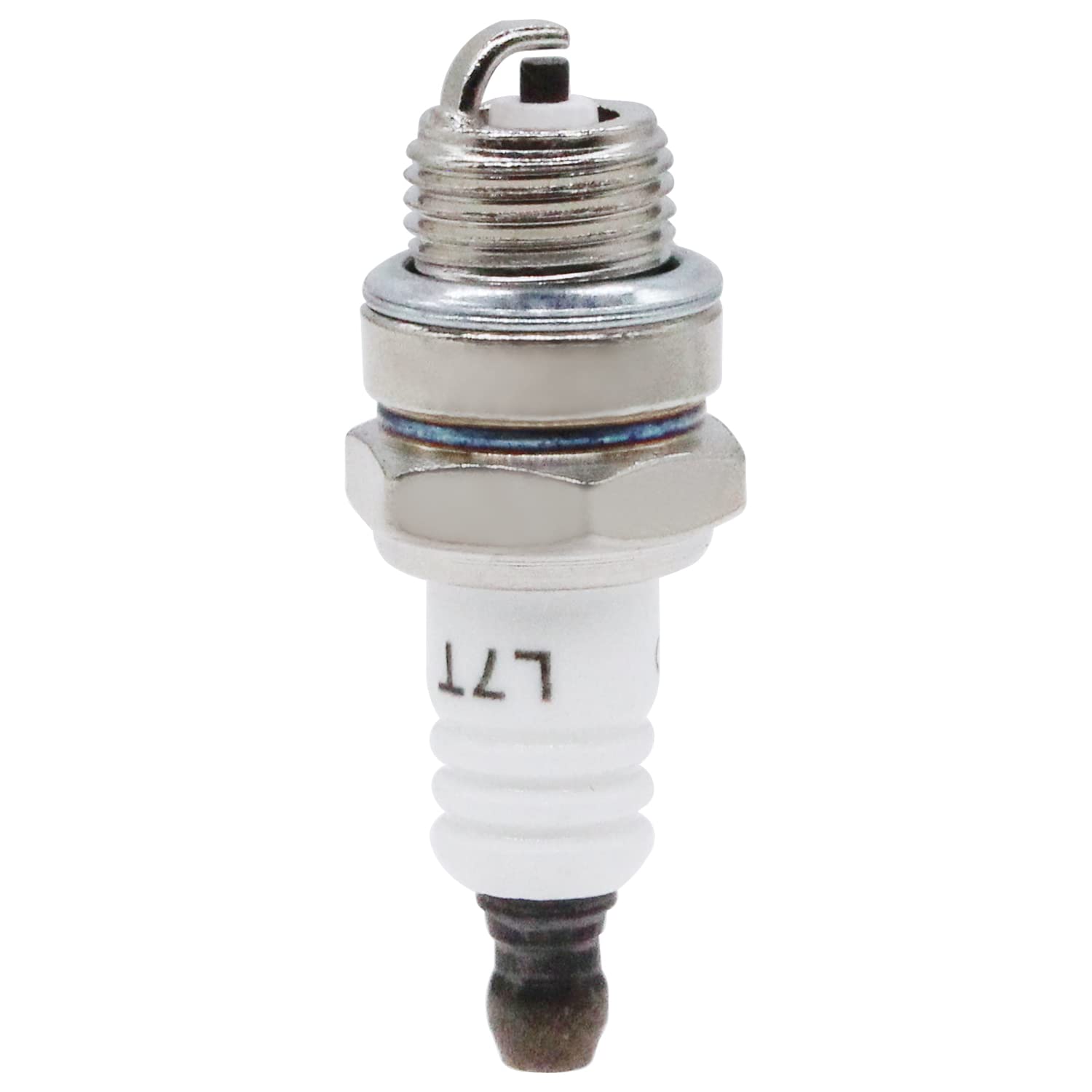 High-Performance Spark Plug L7T for 2-Stroke 33cc-49cc Engines - Compatible with ATV, Mini Pocket Bike, Quad Scooter, Chainsaw, Trimmer, Brushcutter, Strimmer, Lawn Mower - Fits BM6A, Echo, Wacker, Kawasaki (1 Pack) - Ideal for Small Engine Maintenance & Power Tool Repair